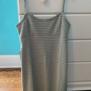 Pacsun Green Plaid “Josefine” Dress